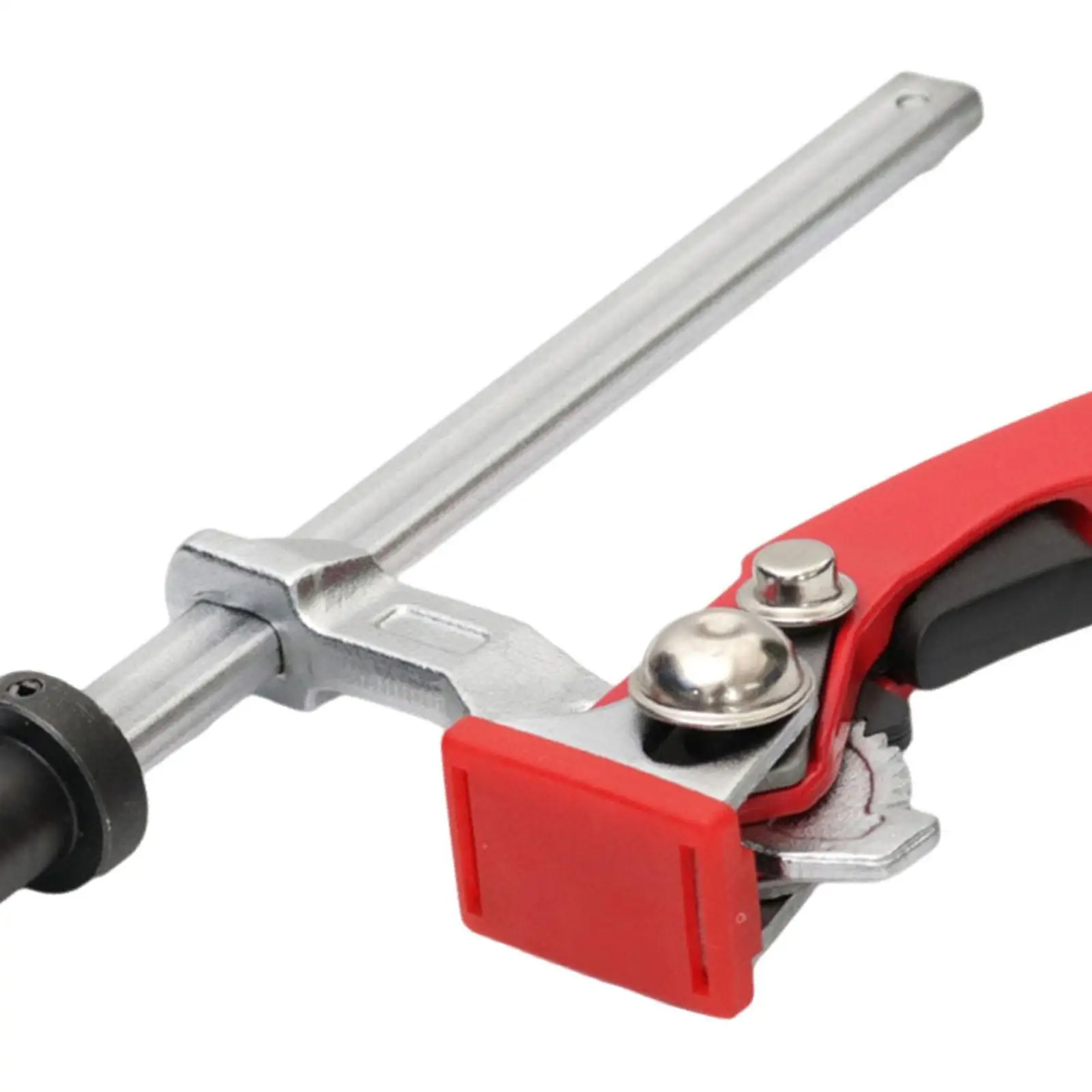 Steel Alloy Bench Dog Clamp Adjustable Ratchet Hold Down Clip Woodworking Accessory for Table Fixing