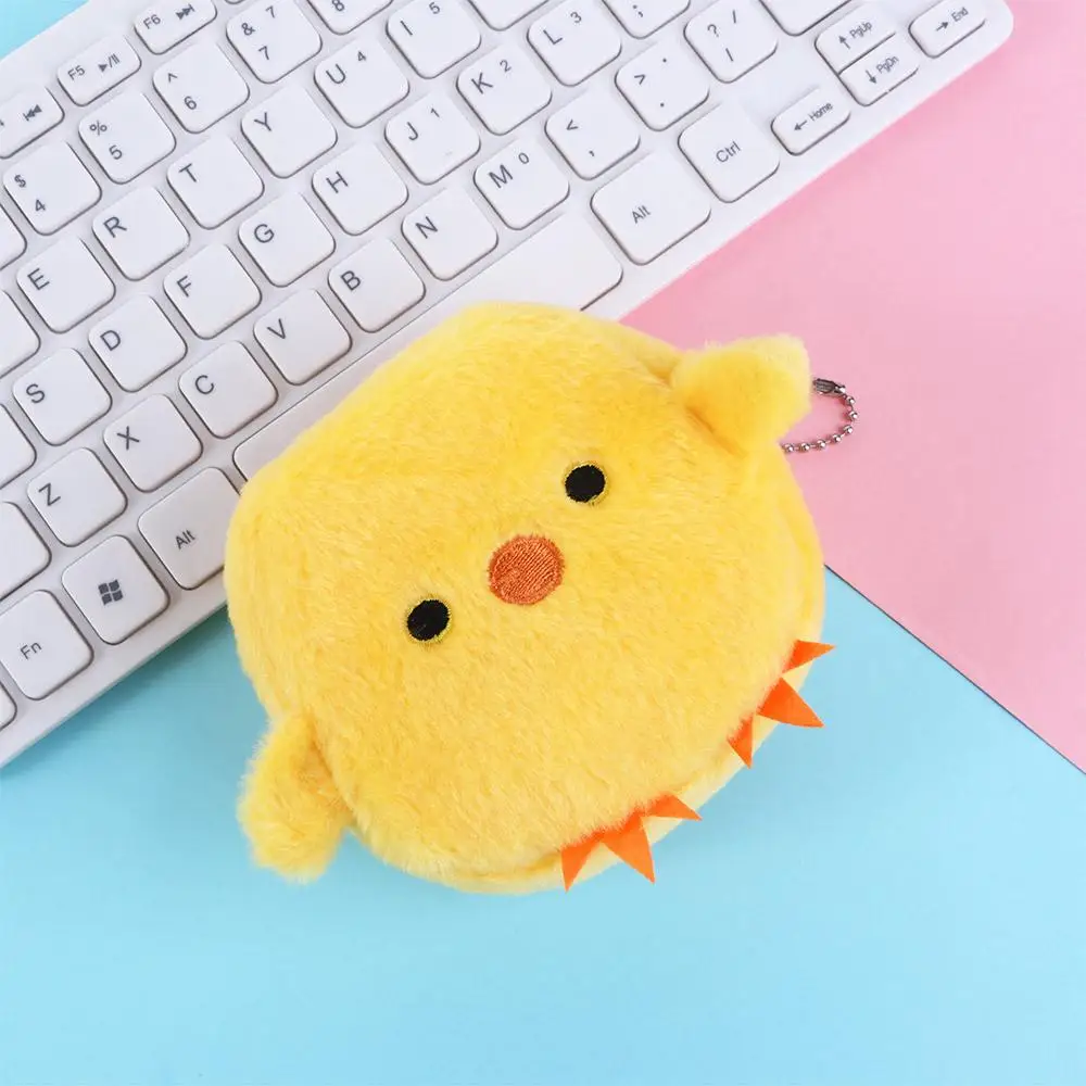 Precioso y bonito pollo aguacate para niñas, monedero multifuncional de cerdo para mujer, monedero con cremallera, billeteras, monedero coreano, tarjetero