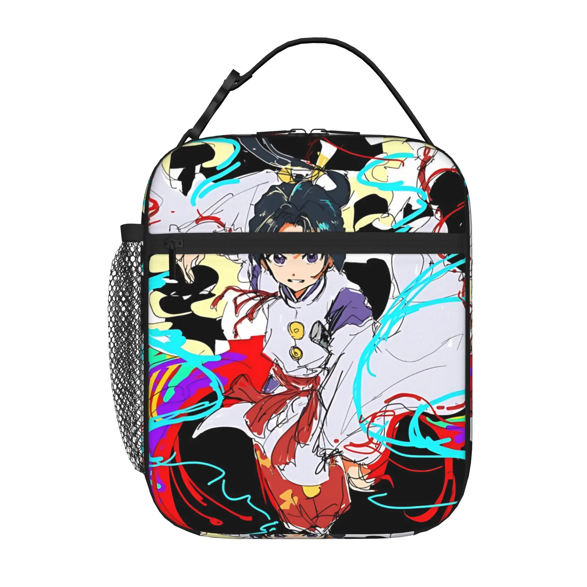 1 Piece Portable Lunch Container Glow  Zipper Closure Durable Pocket ElusiveS Samurai  For Lunch Lunch Box Bag
