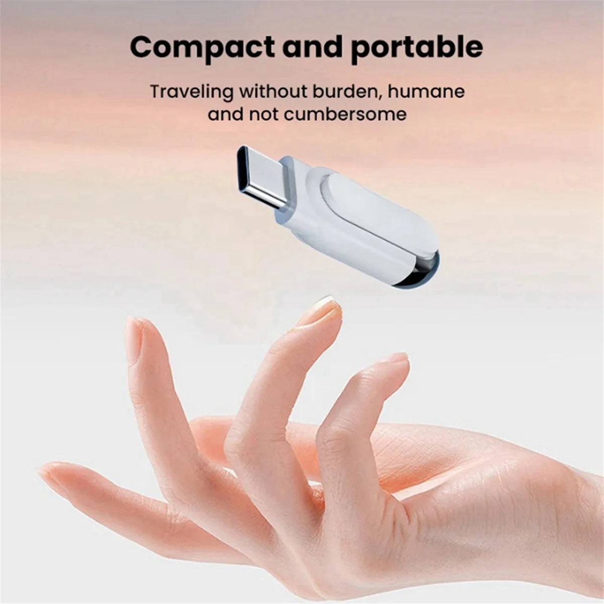 Y02ASmartphone Remote Control Type C USB Universal Smart Infrared App Control Wireless Mini Adapter for TV Air Conditioner A view 3