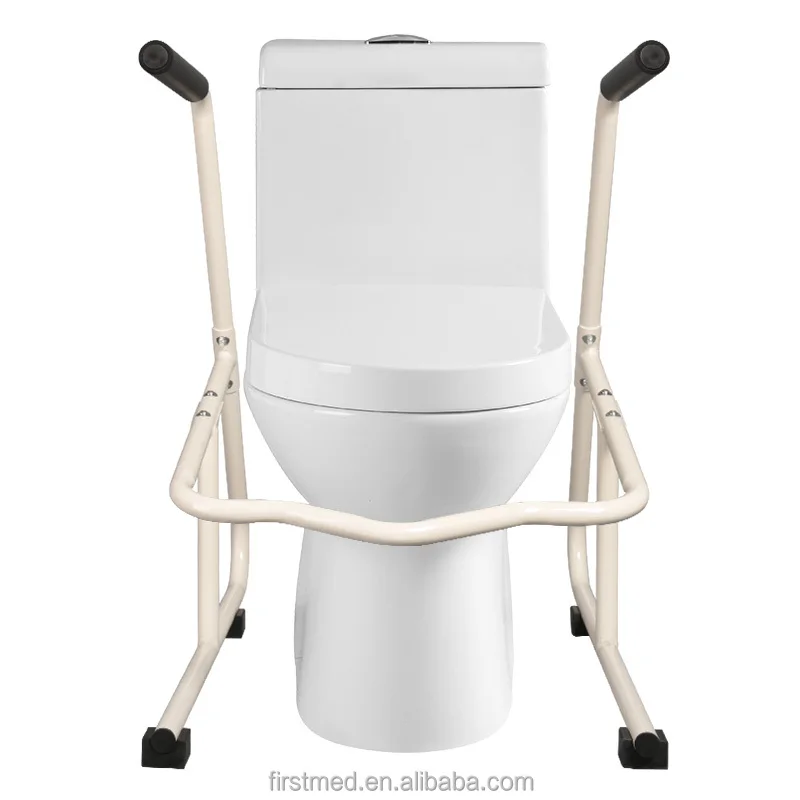 Trilho de segurança de banheiro de alumínio para idosos/mulheres grávidas