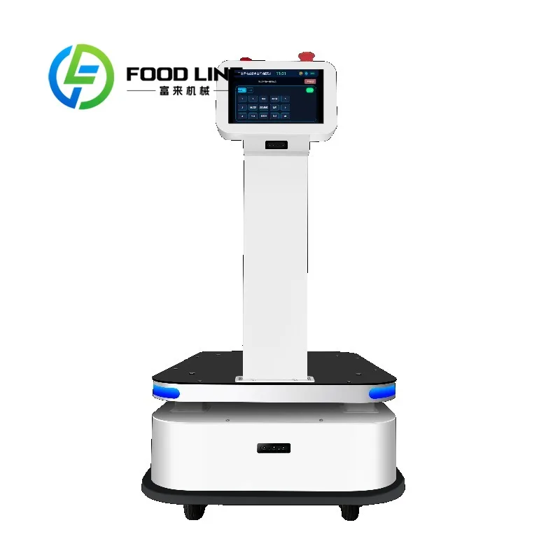 AGV Delivery Robot Automatic Charging Guided Delivery Vehicle Achieve Long Hour Non-Stop Material Conveying For Factory Assembly