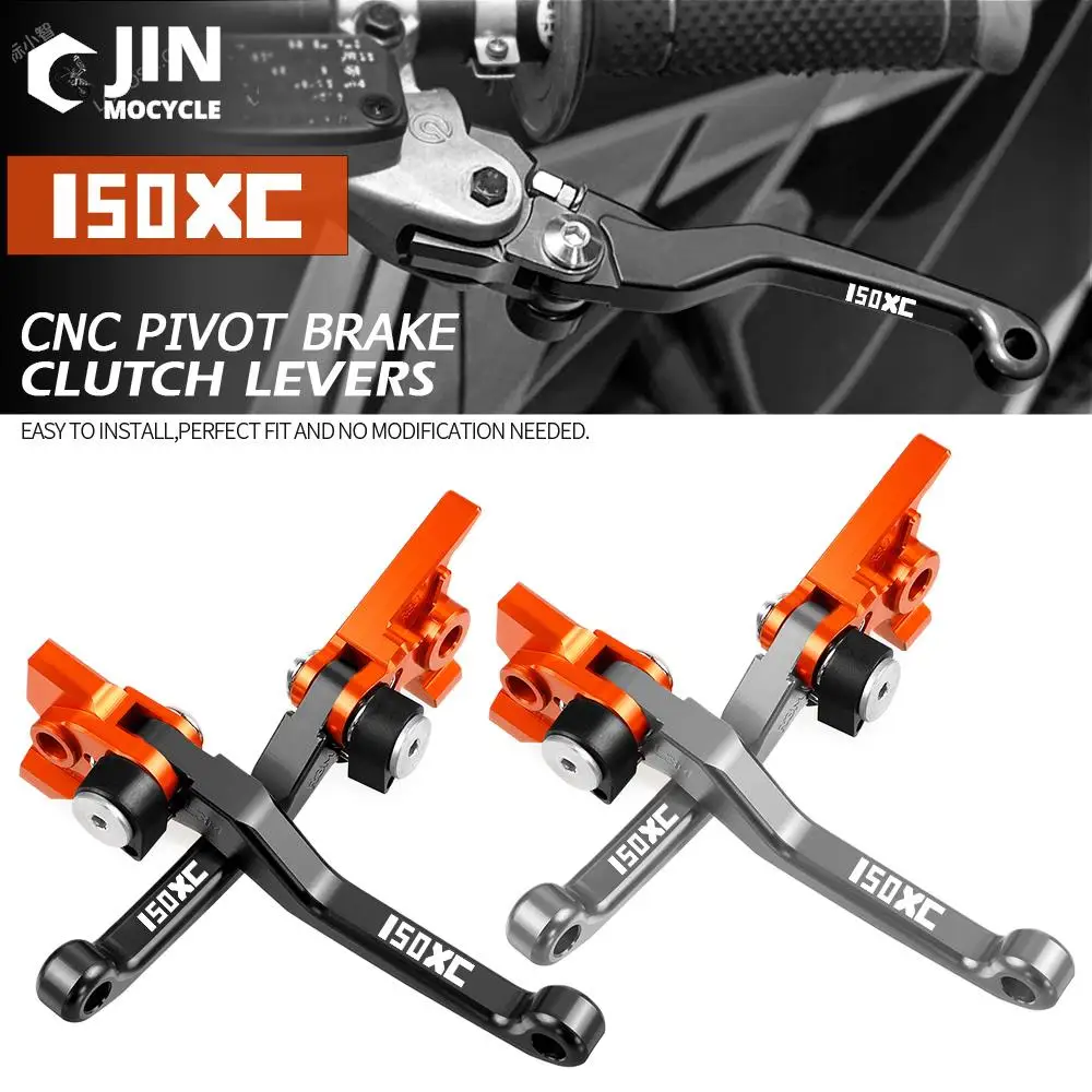 

For 150 XC 150XC 2016 2017 2018 2019 2020 2021 Motocross Foldable Pivot Dirt Bike CNC Aluminum Brake Clutch Levers Handle Lever