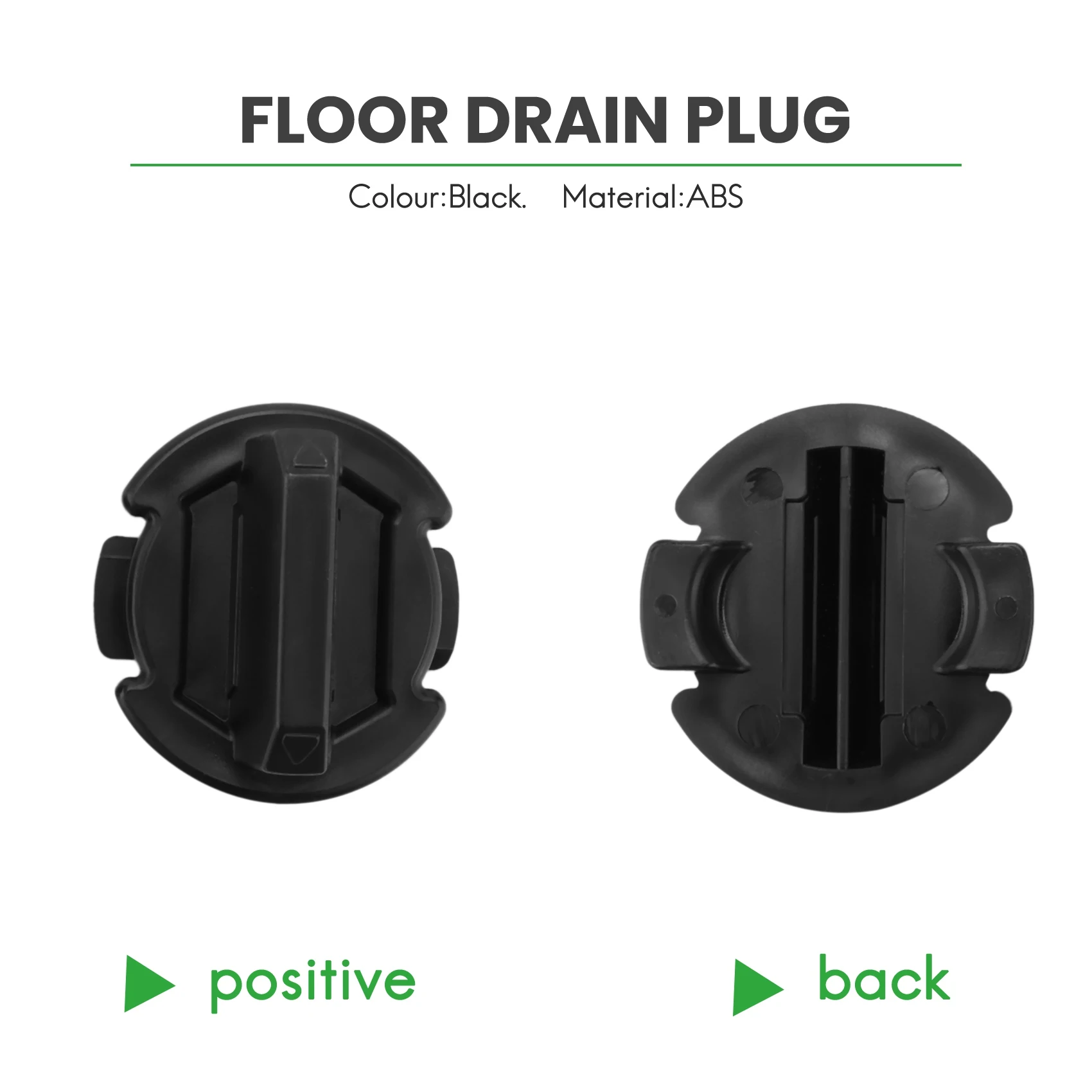 2-Pack Floor Drain Plug For Polaris General Rzr 900 1000 S Xp 4 Turbo Rs1 5414694