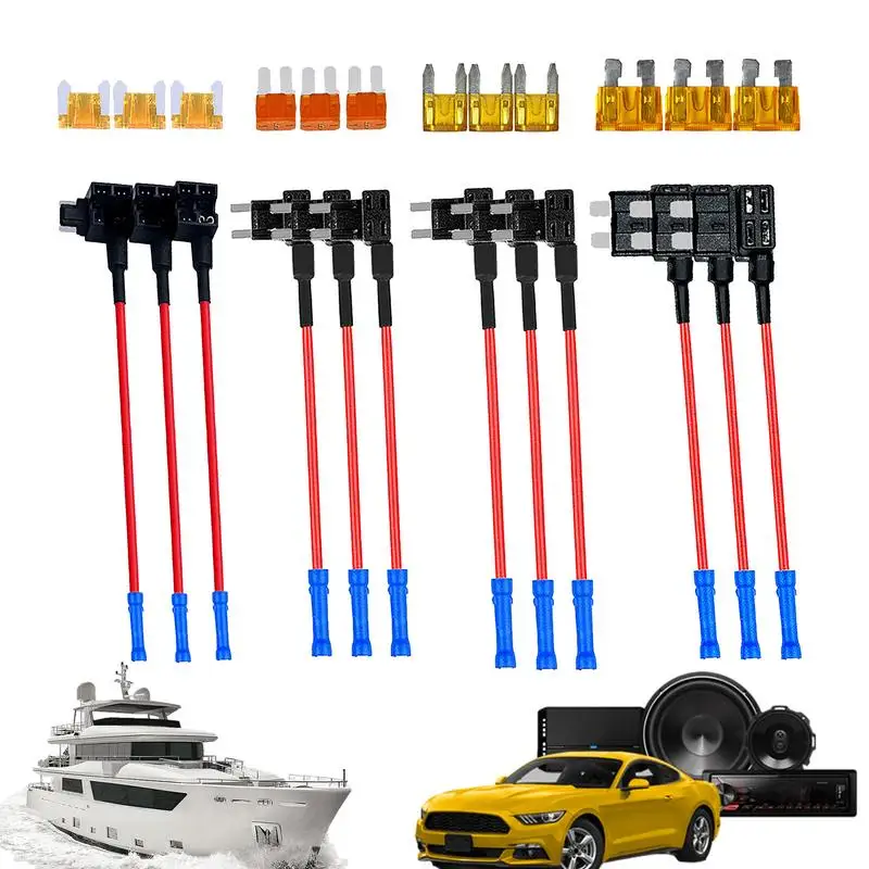 

Fuse Holder Kit creative Fuses Automatic Truck Blade The Fuse Insurance Insert Insurance of Xenon Piece Lights Auto Accessories