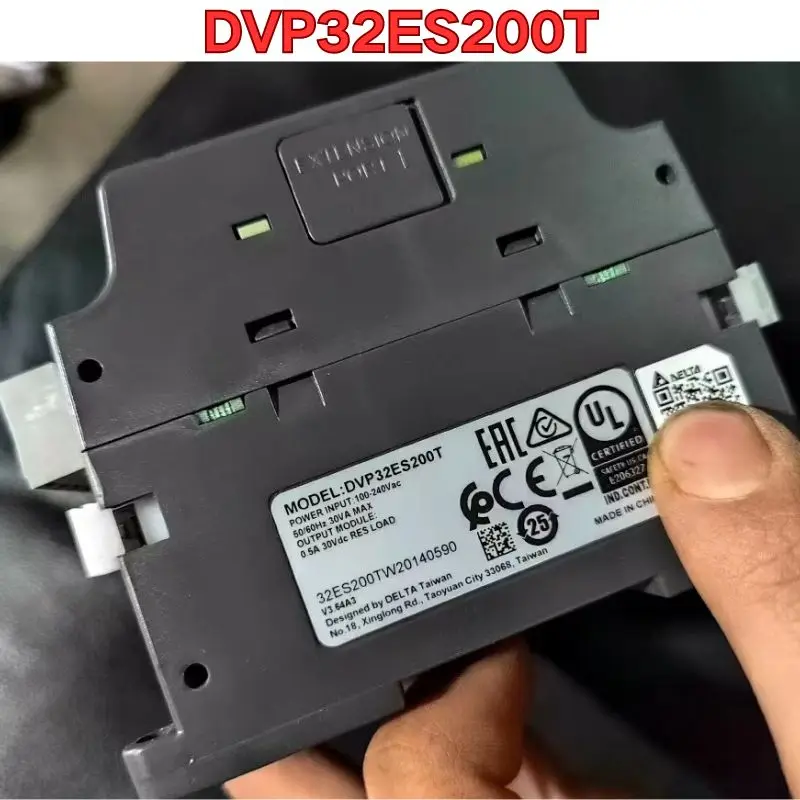 Second-hand PLC module DVP32ES200T function test is normal