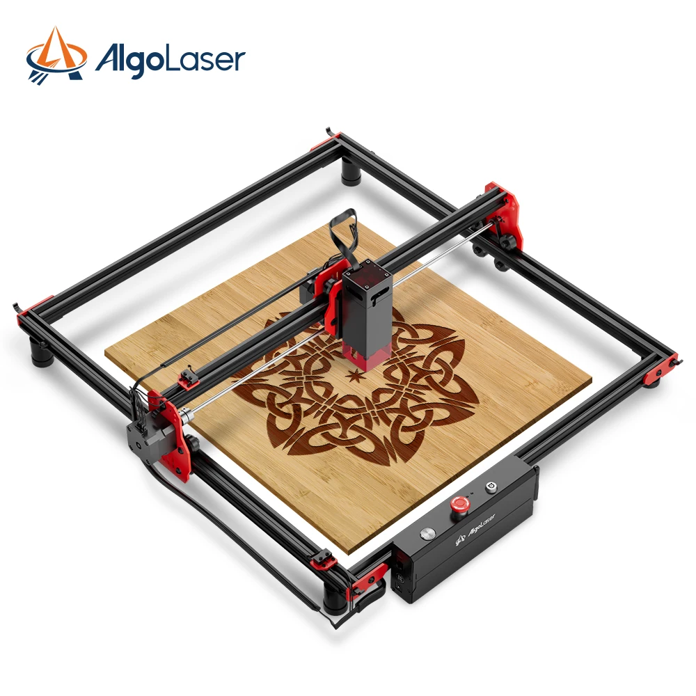 Offline AlgoLaser DIY Kit Laser Engraver 2W/5W/10W/20W Laser Engraving Machine 12000mm/min Higher Accuracy DIY CNC Laser Cutter