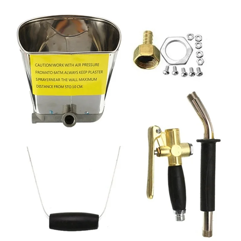 【A38M】خاخ الجدار هاون جدار الجص مجرفة هوبر مغرفة الاسمنت هاون البخاخ الجص طلاء السقف أداة بخاخ الخرسانة #5