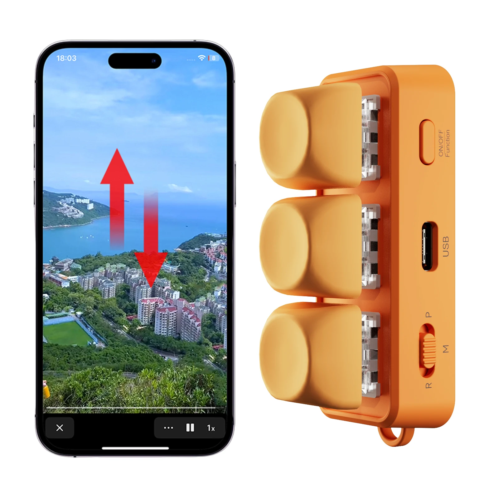 

Многофункциональная клавиатура с поддержкой Bluetooth, модная мини-клавиатура для перелистывания страниц, для планшетов, романов, фотографий, видео