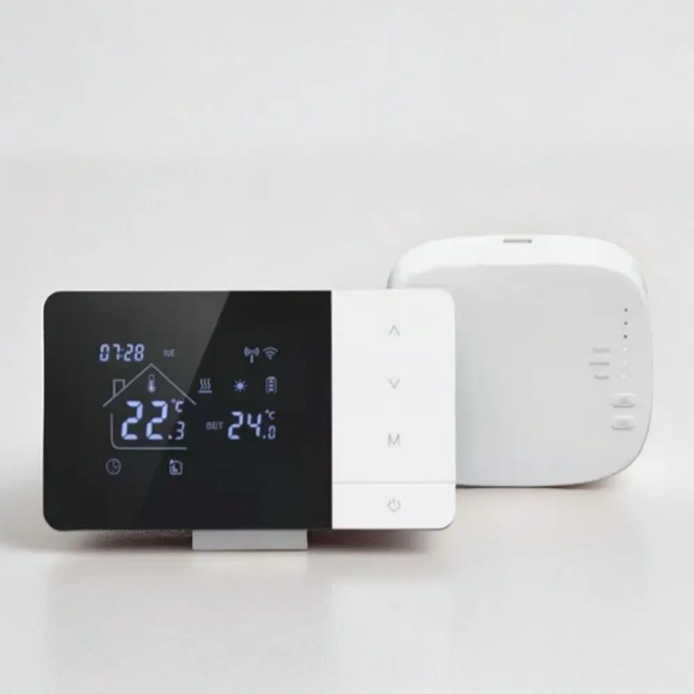 Wifi Heating Thermostat Smart Wireless RF Temperature Regulator For Home Boiler Programmable Wall Mounted Device