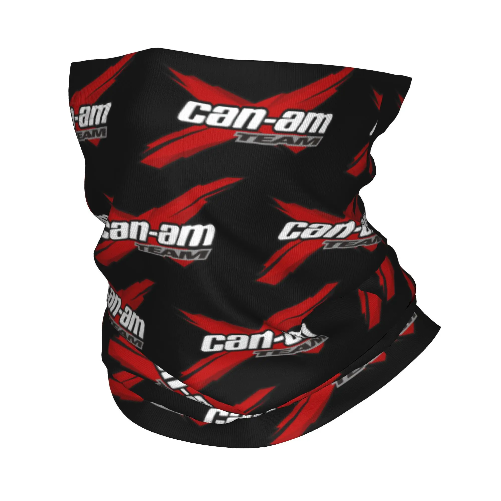 Custom Can Am  BRP ATV Logo Bandana Neck Warmer Women Men Winter Hiking Ski Scarf Gaiter  Face Cover