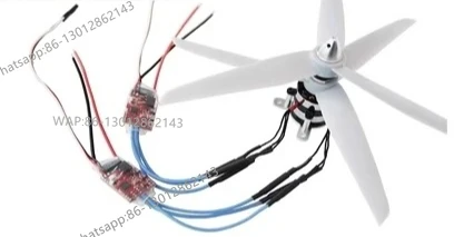 DZP30 Coaxial Double Propeller Brushless Motor 30g Counter Rotating Motor F3P