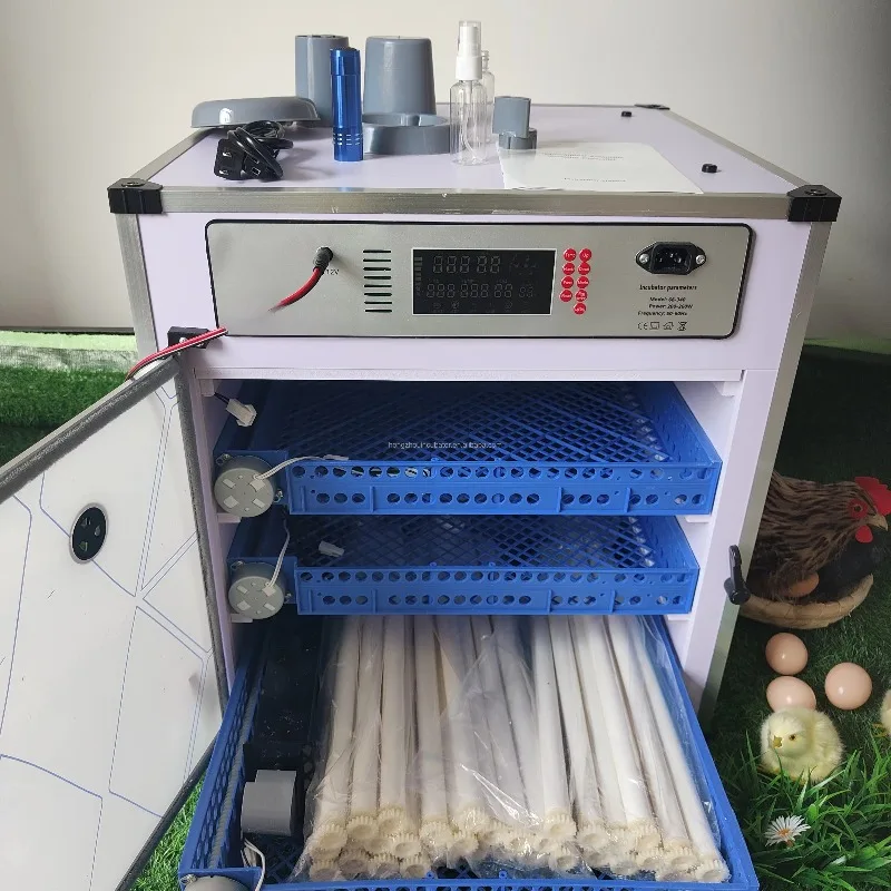 Egg Incubator 204 Egg Capacity Chicken Duck Turkey Ostrich and Goose Condition Brand New Made of Computer and Polypropylene