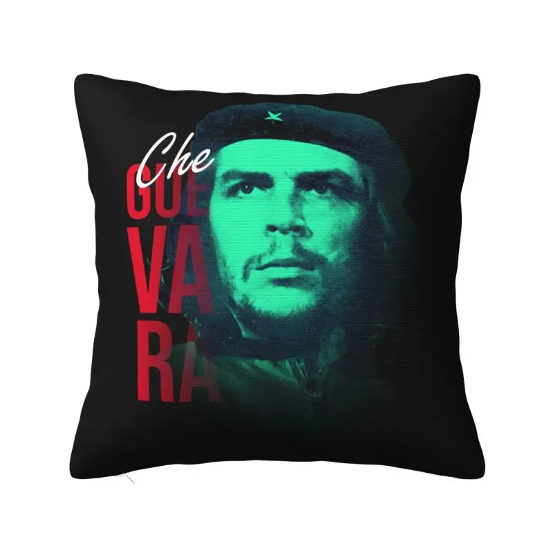 

Modern Che Guevara Hero Cushion Cover for Sofa Soft Cuba Cuban Socialism Freedom Throw Pillow Case Home Decorative