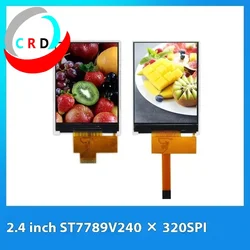 Changruida 2.4 inch TFT LCD screen LCD serial screen 240x320 full color screen ST7789V small SPI esp32 led module