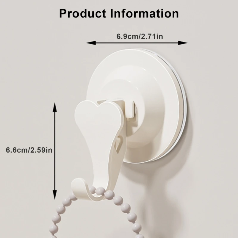 1185 خطاف لاصق متعدد الأغراض، خطاف دش مقاوم للماء، خطاف جداري قابل لإعادة الاستخدام، خطاف ABS لتنظيم المطبخ والحمام
