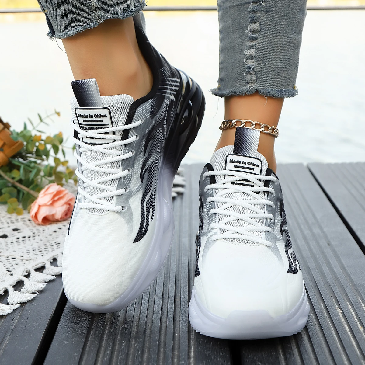 YRZL 2025 Scarpe da ginnastica slip-on leggere casual da uomo Scarpe da passeggio comode Scarpe da ginnastica da palestra antiscivolo Scarpe da lavoro antiscivolo