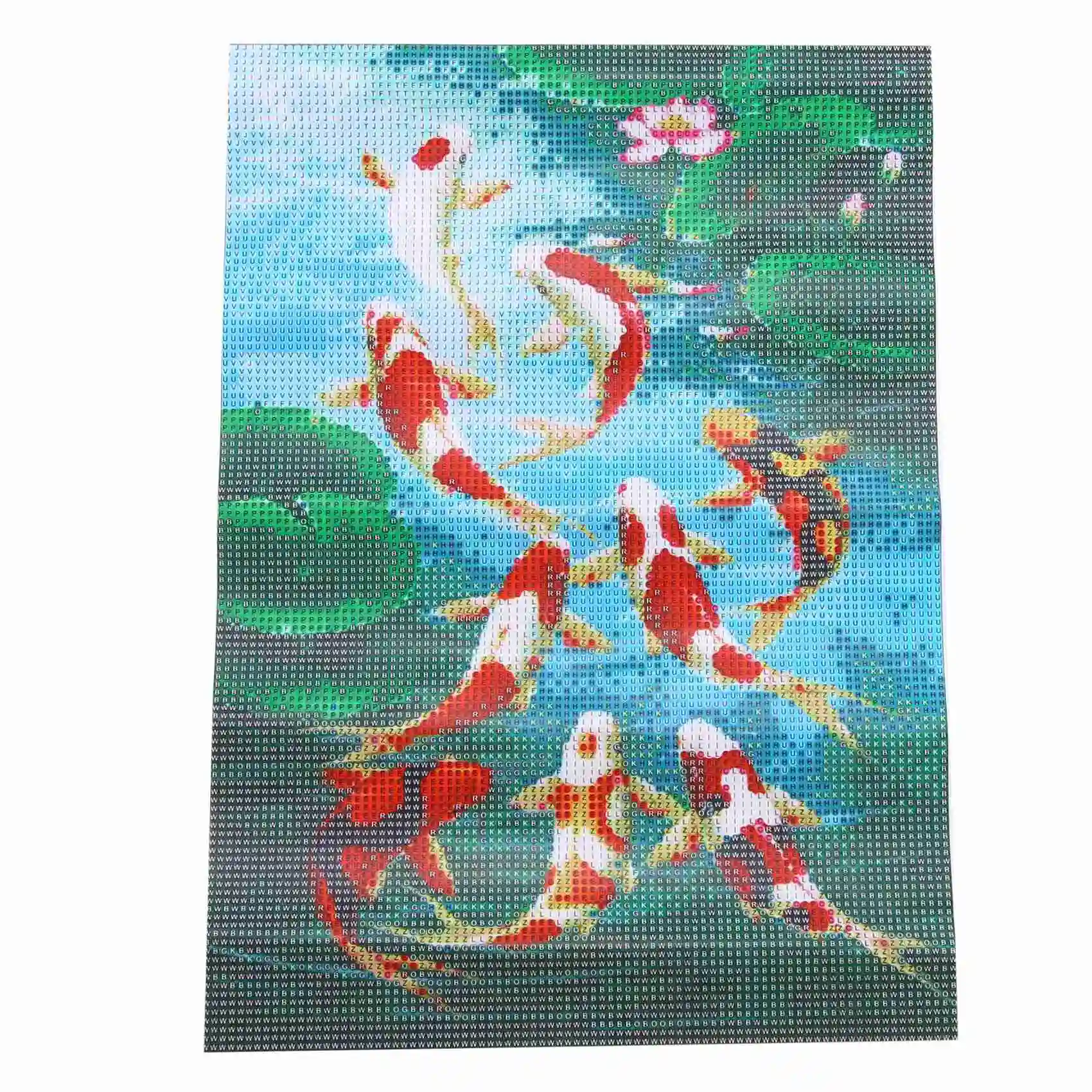 5D Art Diamond Painting Round Full Diamond Koi Carp kit punto croce ricamo decorazioni per la casa