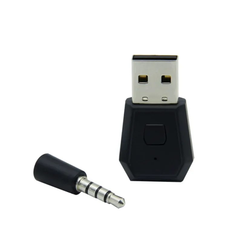 USB Adaptor Bluetooth Pemancar untuk PS4 Playstation Bluetooth 4.0 Headset Penerima Headphone Dongle