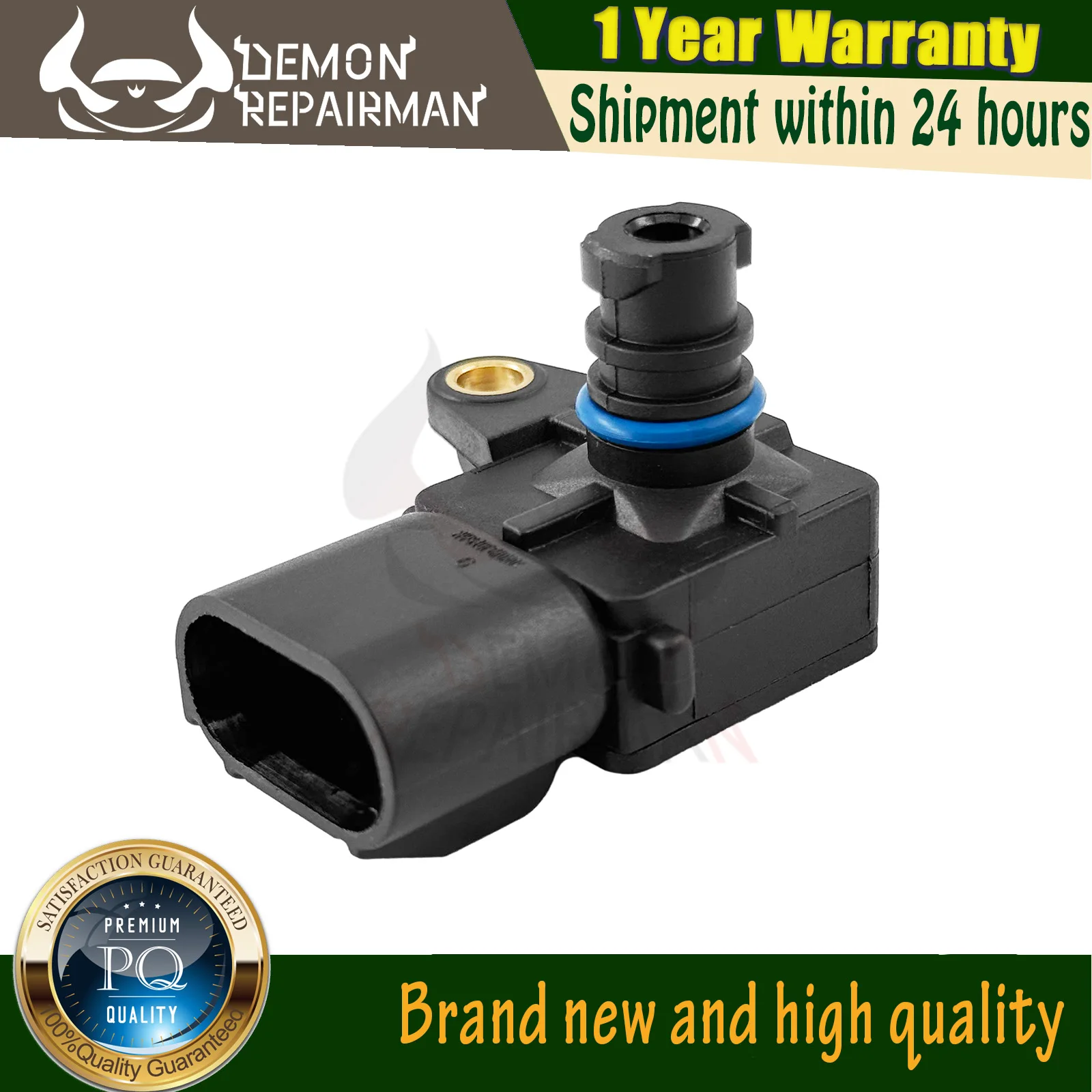 Manifold Absolute Pressure Sensor For Chrysler Pacifica Jeep Compass Patriot Grand Cherokee Dodge Avenger 5149092aa 5033 310ab