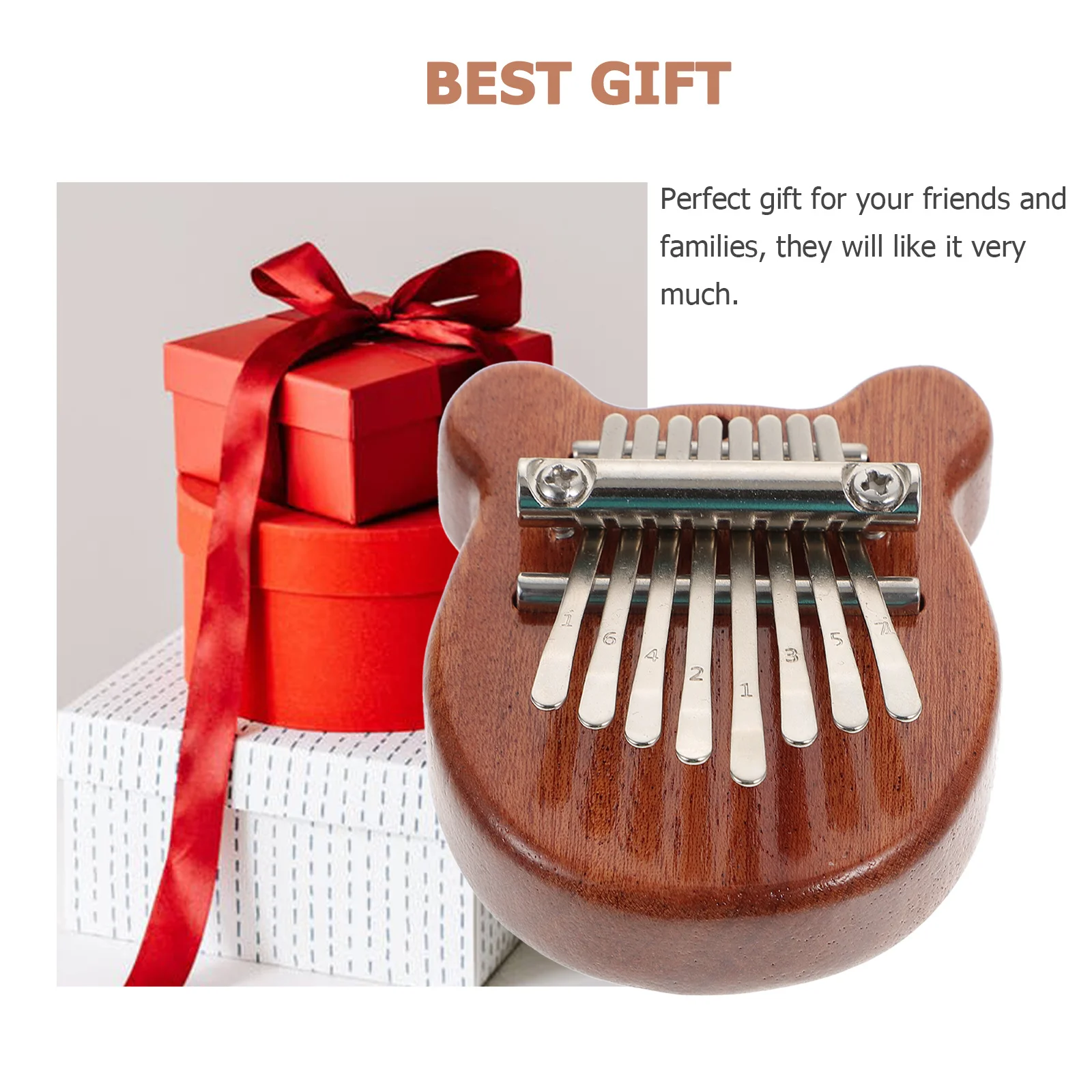 

Thumb Piano Cute Finger Instrument Portable Finger Piano For Kids Beginners Portable Music Musical Instrument Accessory