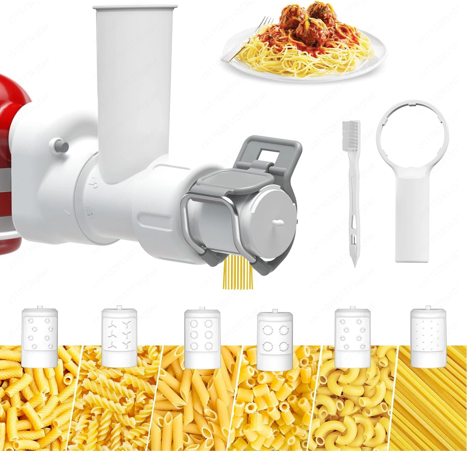 Pasta Accessories Cuisinart Kitchen Stand Blender 6 different shapes of pasta