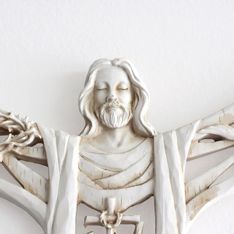 Cristo Resucitado Última Cena Pared para Cruz Colgante Decoración para Comunión Bautismo Regalo Cristiano Accesorios