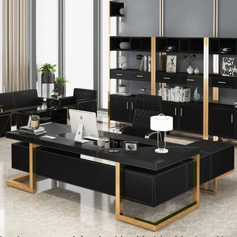 Office Desk Furniture Seating Workstation Table Accessories Computer Professional Multifunctional Tisch Organizer Workshop