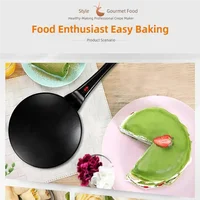 TINSOL Electric waffle maker, cake maker, breakfast pizza baking machine, pancake griddle, non-stick pan, spring roll frying pan 5