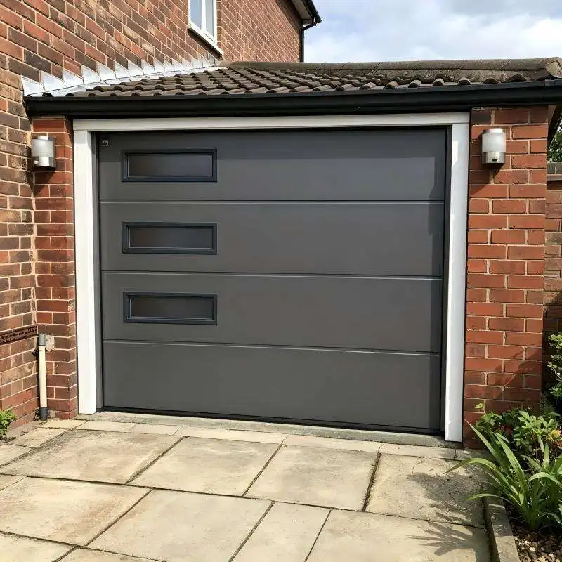 High Quality Suitable for Home Use Compact Garage Door Anodized Aluminum Alloy Garage Doors Value for Money Garage Doors
