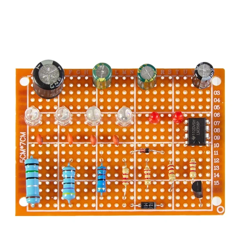 

Identification Welding Practice Component Package In-line Training Teaching Kit Electronic Beginner Parts