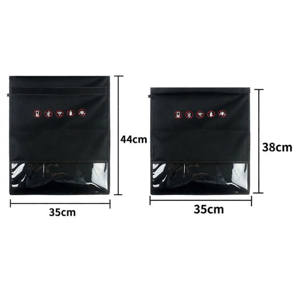 Anti Theft Faraday Pouch For Car Key Fob Signal Blocking Case Privacy Protection Shielding Wallet For Mobile Phone