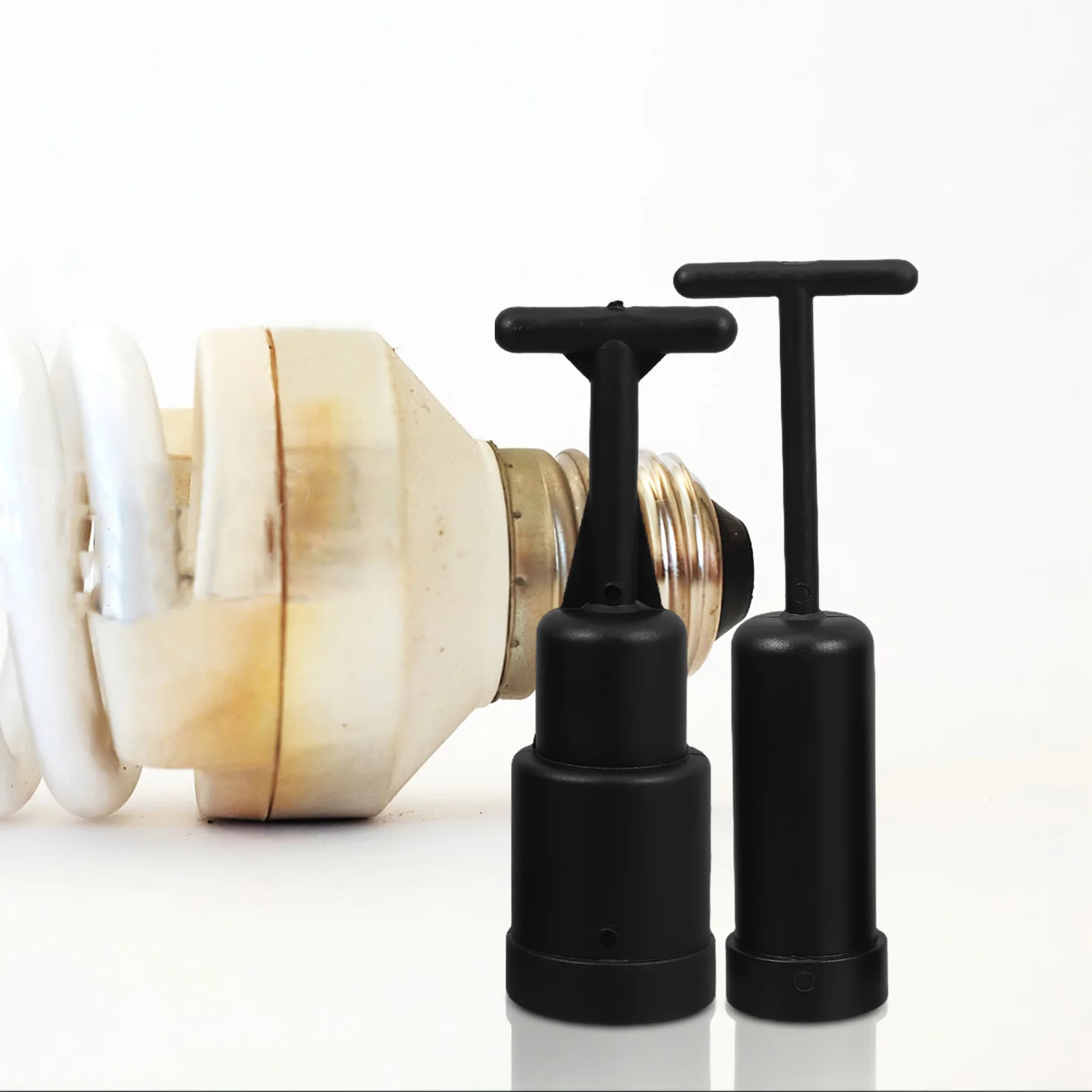 8pcs Light Socket Ring Remover Tool E14 E26 E27 G9 Lamp Shades Plastic Retaining Ring Tool For Light Fixture Maintenance Socket