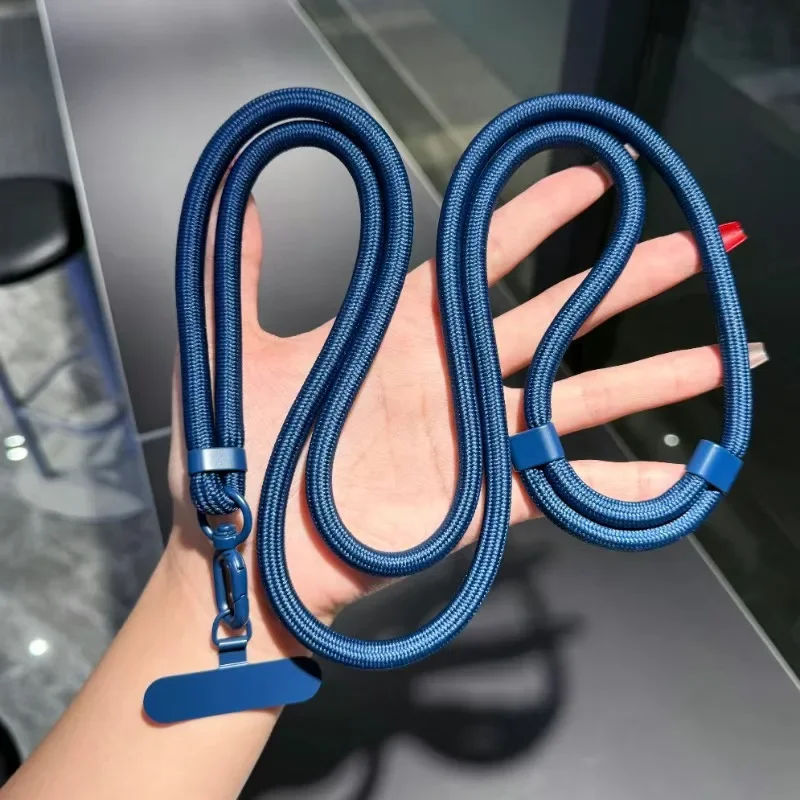 Universell Verstellbares Handy-Umhängeband Halskette mit Clip Langlebiges und Robustes Anti-Verlust-Handyband