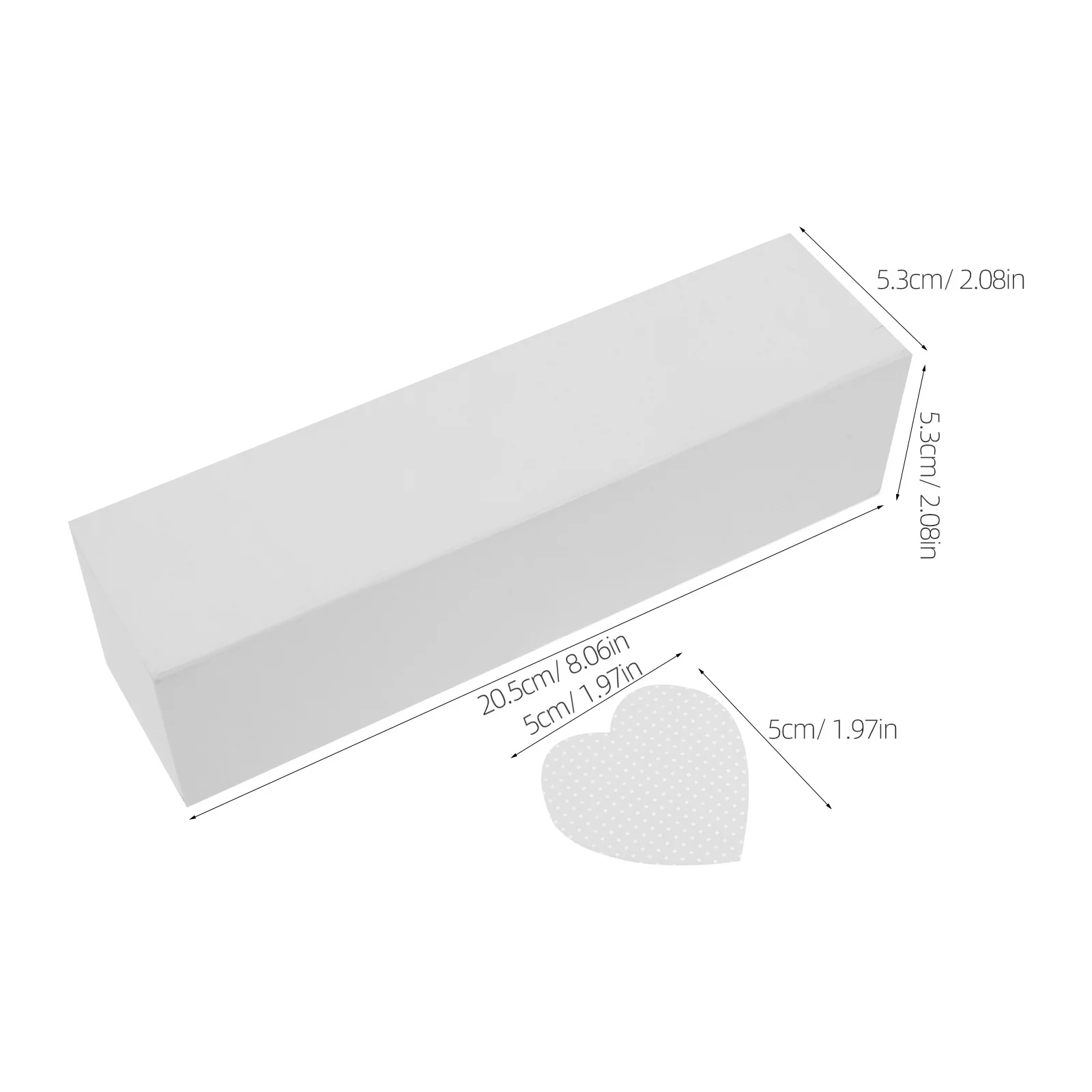 500Pcs Lint Free Nail Wipes Heart Shaped Pads No Fiber Residue Perfect for Gel Removal and Post-Extension Cleaning