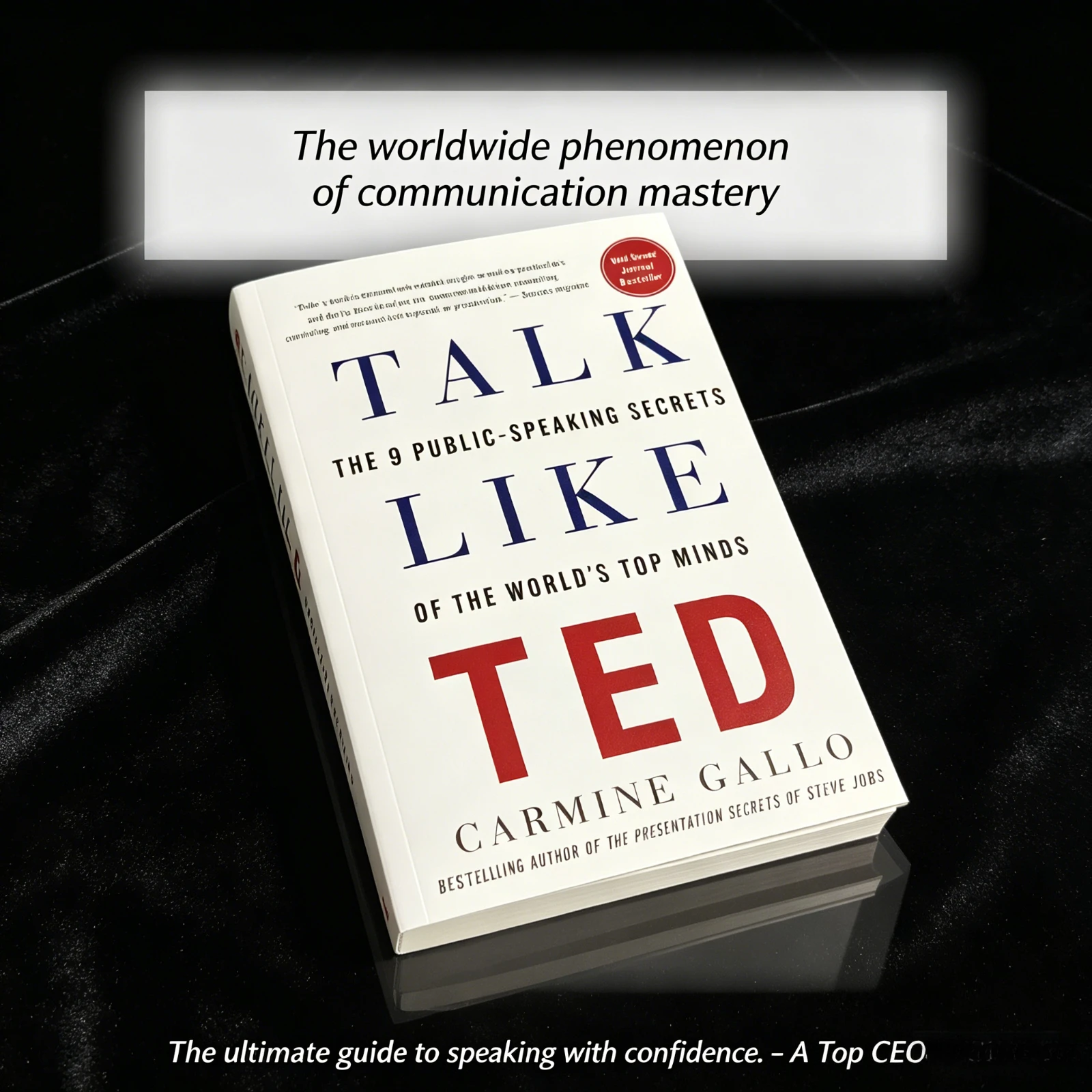 Habla como un TED de Carmine Gallo: Libro sobre Habilidades de Comunicación y Guía de Presentación