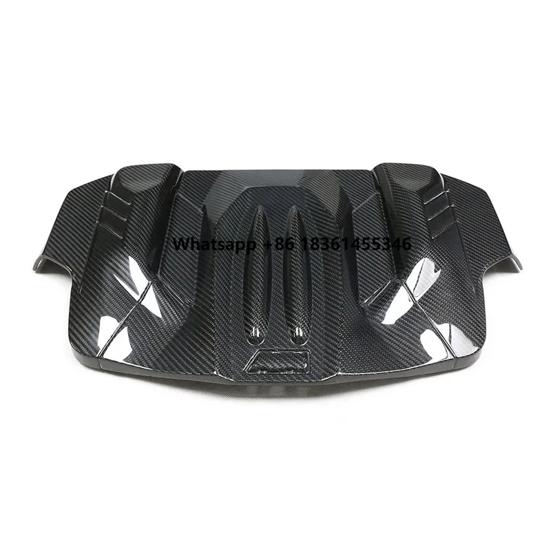 

Dry Carbon Fiber Engine Hood Trim F10 M5 (2016-2022) F06 F12 F13, Auto Exterior Parts