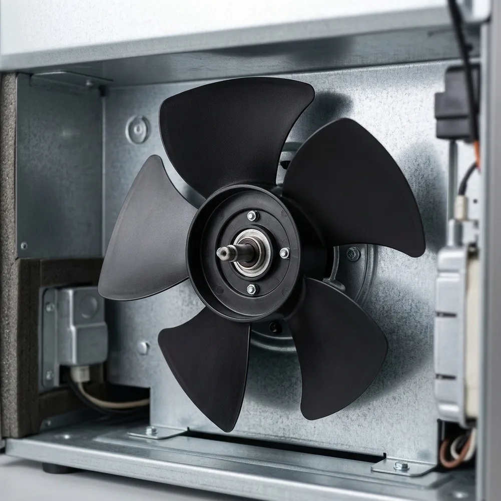 2pcs Condenser Motor Fan Vane for Refrigerator Models Using For W10156818 Part Number Maintains Reliable System Operation