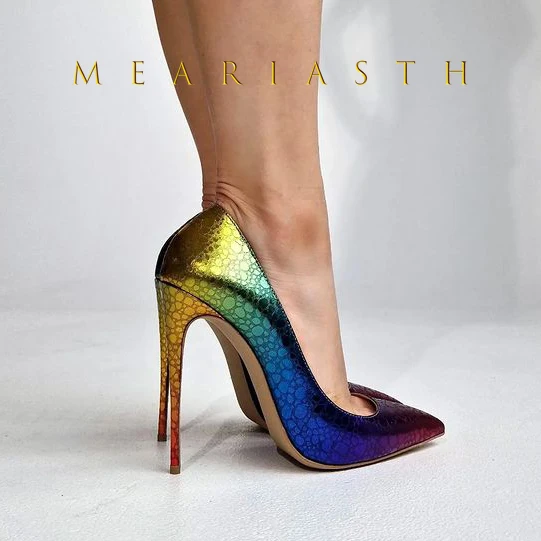 

Брендовые женские пикантные туфли на высоком каблуке с шелковым верхом, элегантные женские вечерние туфли-лодочки с острым носком, женские удобные модельные свадебные туфли, принимаются по индивидуальному заказу