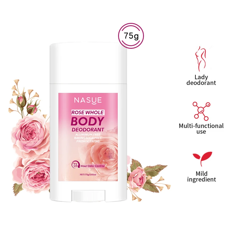 Pink Rose Essentials Deodorant Stick Long Lasting Fragrance Fragrance Oil Deodorant Cream Dating Aroma Perfume Bath Essence