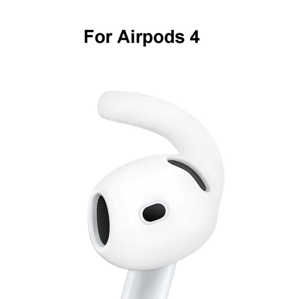 3 paires d'embouts de crochets d'oreille pour AirPods Pro 2 2e génération Airpods 4 3 génération, supports antidérapants, embouts en Silicone, écouteurs Triple