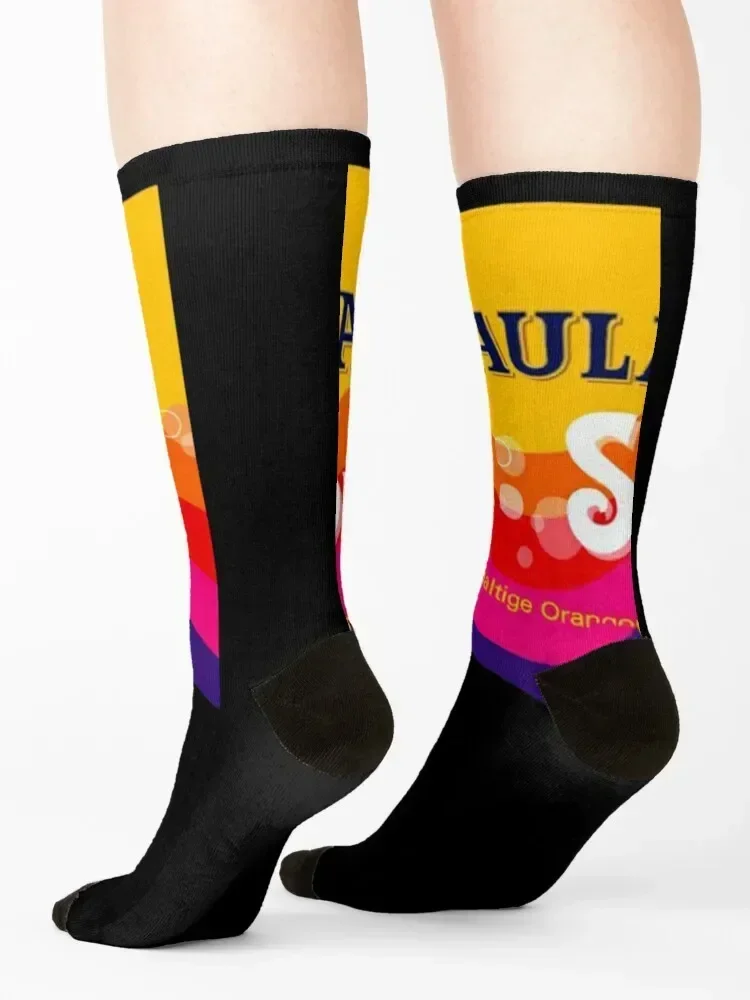 Paulaner Spezi Socks with print cartoon valentine gift ideas Hiking boots Man Socks Women's