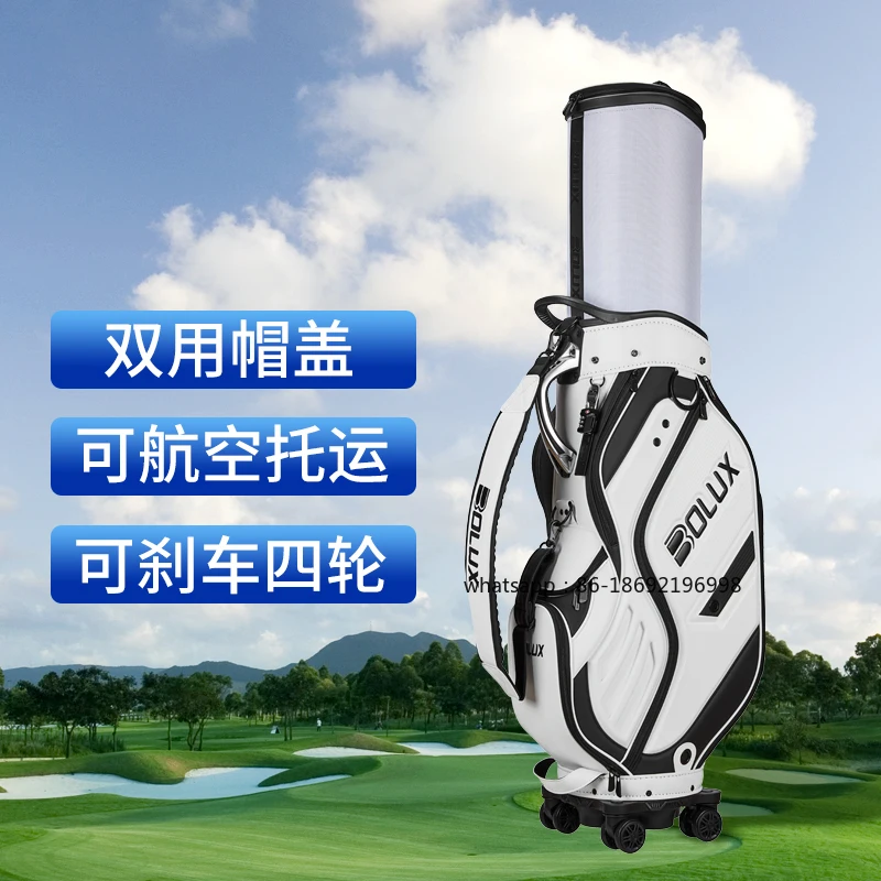 

24 New BOLUX Bolex Golf Bag Aviation Bag Telescopic Travel Checked Ball Bag Team Customization