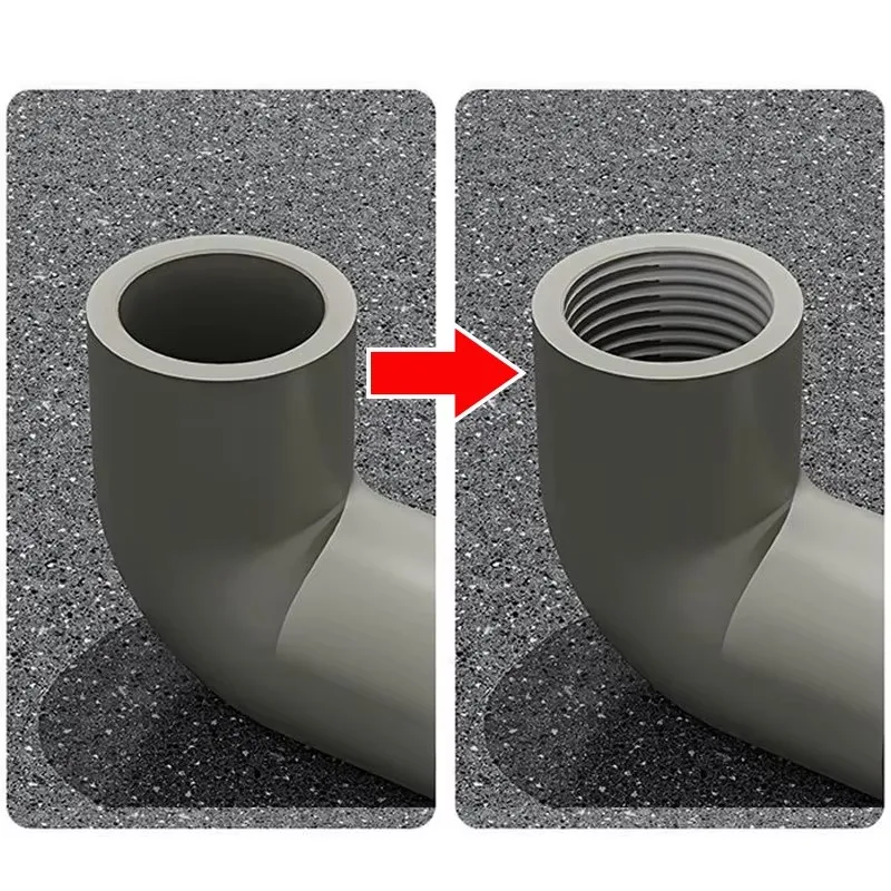 Pvc Pipe Threader Kit Pipe Threader Pipe Round Die 4/6 Points Ppr Water Pipe Internal Thread Opener