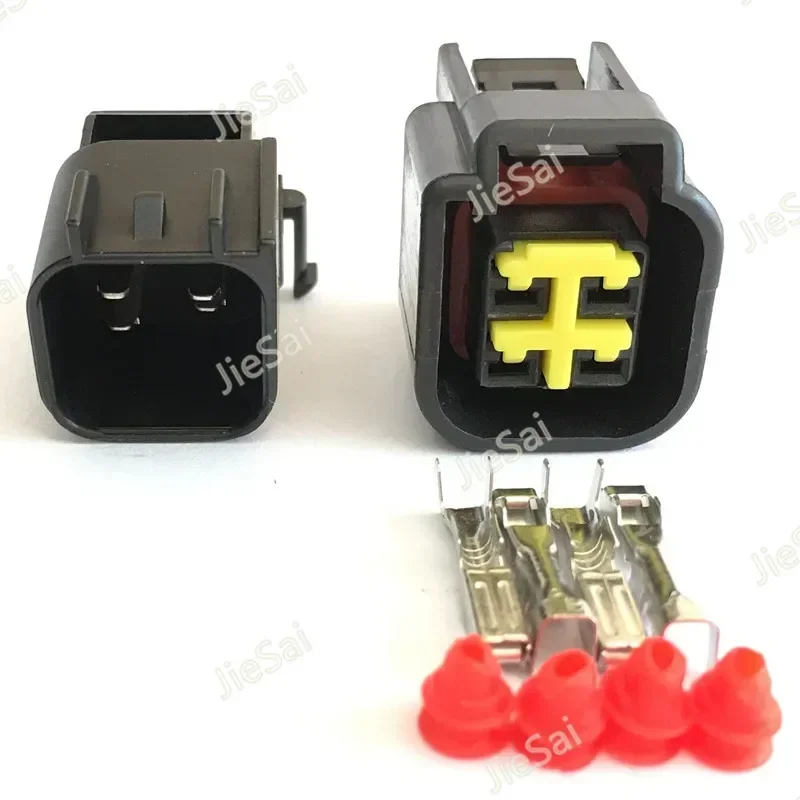 4 Pin Female Male PCB Socket Automotive Connector For Furukawa Electrical Plug FWY-C-4F-B 12444-5504-2