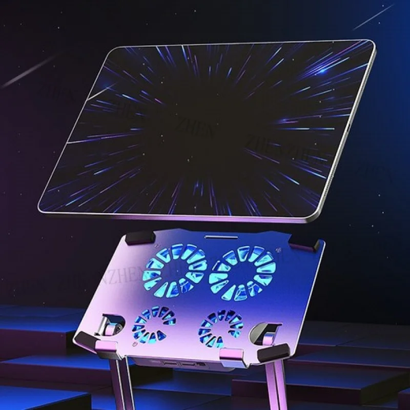 Y لتبريد الكمبيوتر المحمول اللوحي حامل الوسادة قابل للتعديل الألومنيوم حامل الكمبيوتر المحمول الملحقات