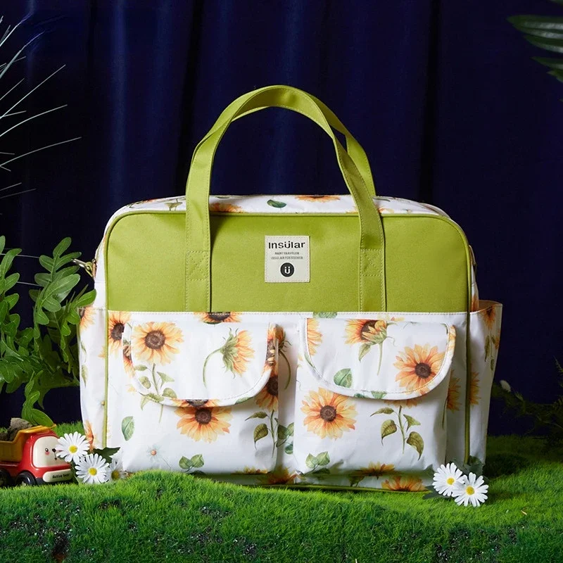 Baby Nappy Bag Baby Diaper Bag Maternity Nappy Bag Stroller Changing Bag Mummy Handbag Waterproof Baby Shoulder Bag