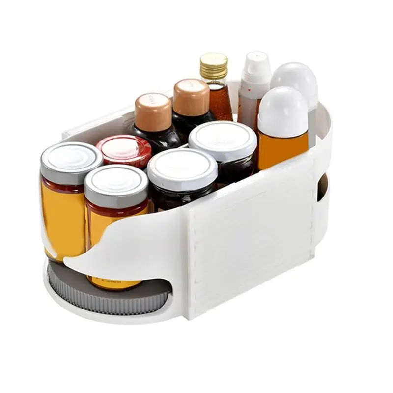 

ABUH-Combinable Lazy Turntable Organizer, DIY 360 (Многофункциональный вращающийся органайзер для самостоятельной сборки, 360 градусов) ° Вращающиеся полки для организации и хранения в холодильнике, вращающиеся стеллажи для кухни