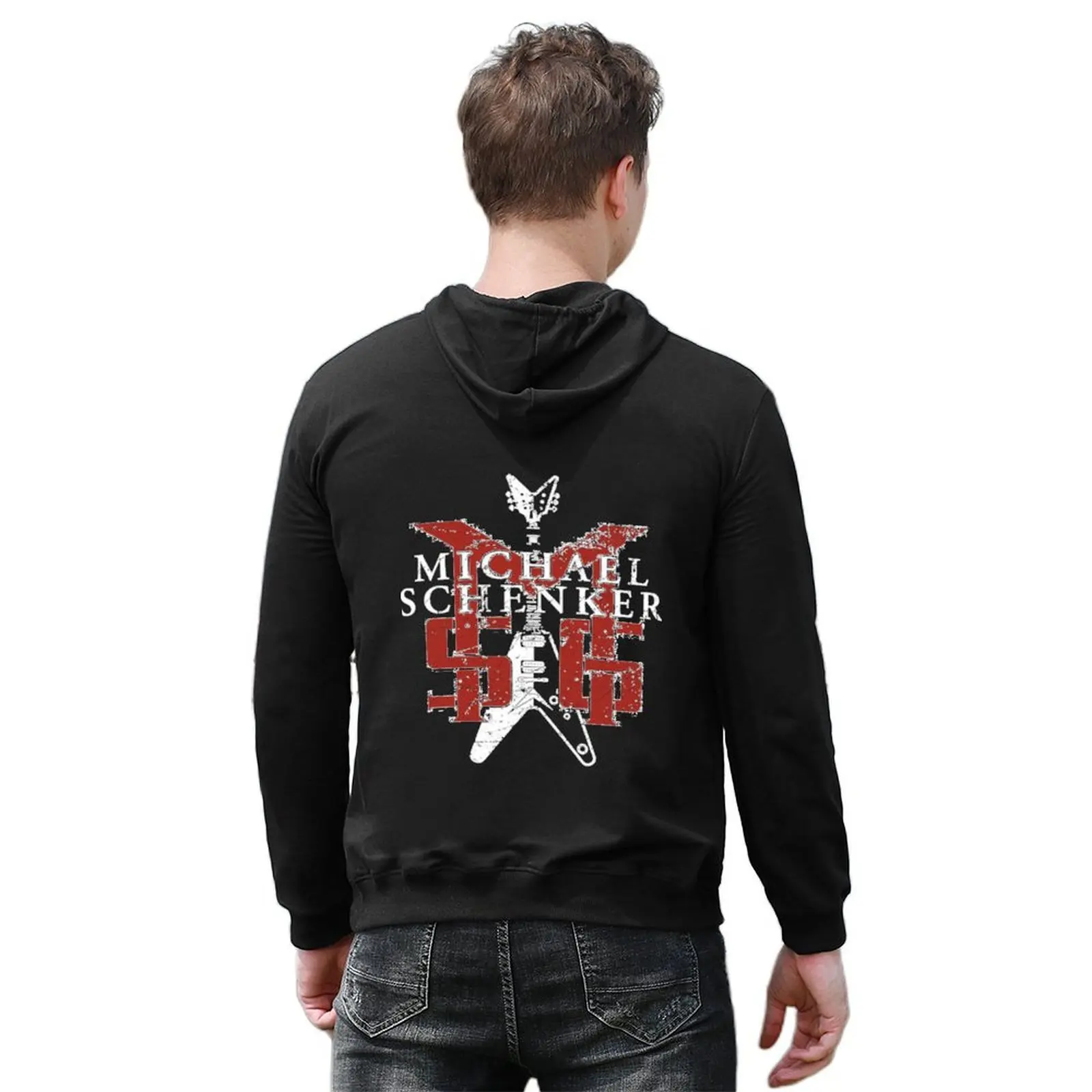 مايكل شينكر مجموعة ريترو كلاسيكي تي شيرت هوديي ملابس رجالي ملابس على الطراز الكوري سترة الخريف الرجال أنيمي الملابس هوديي الرجال