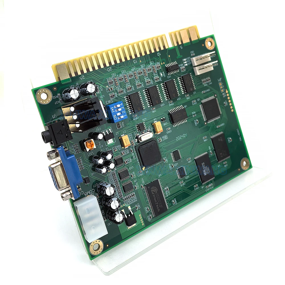 Placa Jamma 60 Juegos Clásicos Para Arcade | Multicade Con Opción Trackball O Joystick, Compatible CGA Y VGA